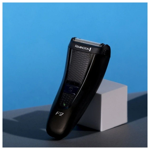 Бритва электрическая Remington сеточная F2 STYLE SERIES, бритв.головок-2, сухой, триммер, черный - Фото 6 Бритва электрическая Remington сеточная F2 STYLE SERIES, бритв.головок-2, сухой, триммер, черный - изображение 6