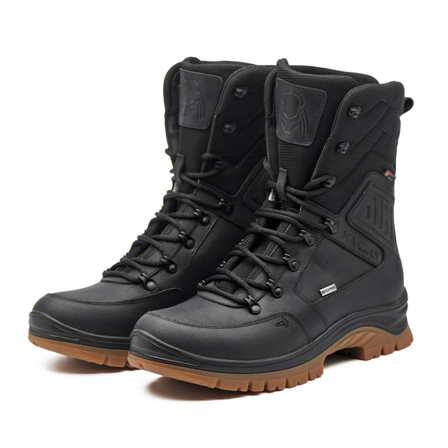 Берцы зимние тактические кожаные с мембраной Gore-Tex PAV Style Lab HARLAN 805 р.37 25см чорные (456222284547) 42 - изображение 1