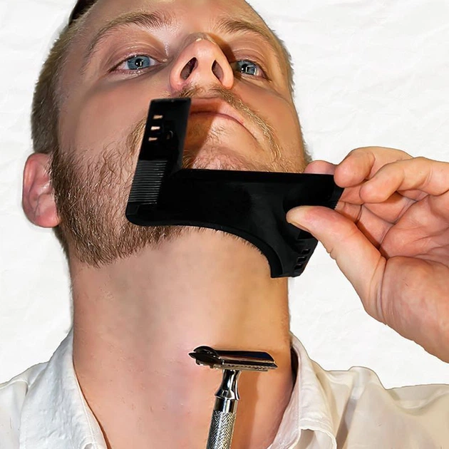 Гребінець для формування бороди Beard Shaping Template - зображення 6