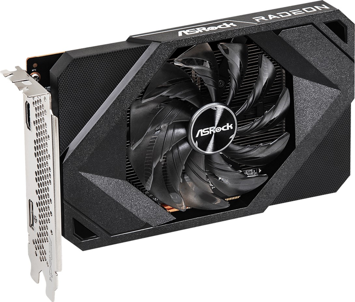Відеокарта Asrock PCI-Ex RX 6500 XT Challenger ITX 4GB GDDR6 (64bit) (2310/18000) (1 x HDMI, 1 x DisplayPort) (90-GA3DZZ-00UANF) - зображення 3