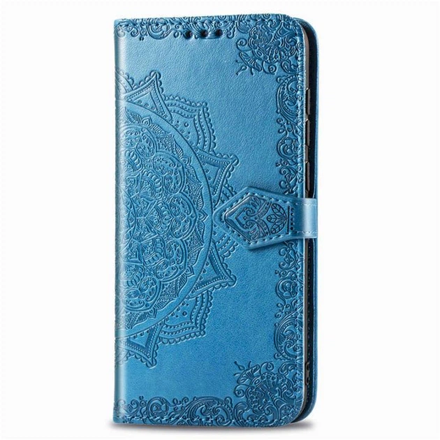 Чохол Vintage для Xiaomi Redmi Note 9 книжка шкіра PU блакитний Без бренду - зображення 2