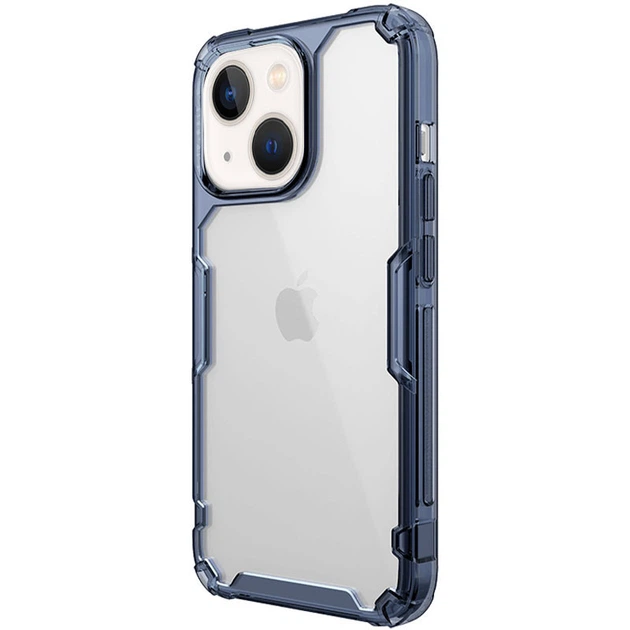 TPU чохол Nillkin Nature Pro Series для Apple iPhone 13/14 Синій (прозорий) (ITS-00000050305_4) - изображение 2