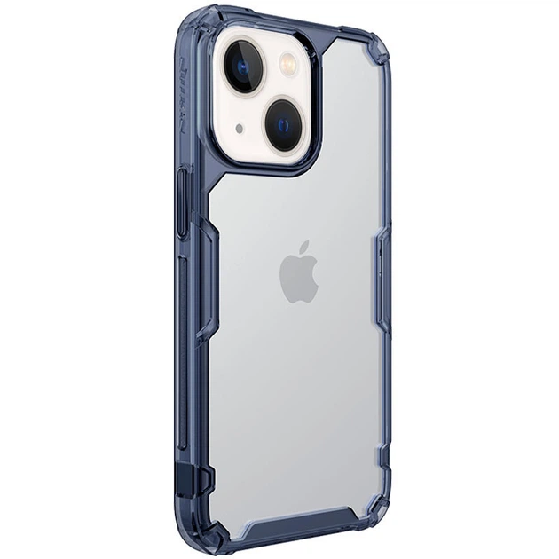 TPU чохол Nillkin Nature Pro Series для Apple iPhone 13/14 Синій (прозорий) (ITS-00000050305_4) - изображение 3