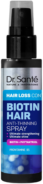 Odżywka do włosów Dr. Sante Biotin Hair Anti-Thinning w sprayu przeciw wypadaniu włosów z biotyną 150 ml (8588006040630) - obraz 1