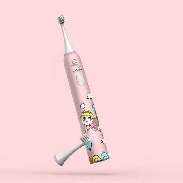 Звукова зубна щітка MEDICA+ KidsBrush 7.0 PINK (Японія) - Фото 7 Звукова зубна щітка MEDICA+ KidsBrush 7.0 PINK (Японія) - зображення 7