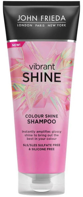Szampon do włosów John Frieda Vibrant Shine nadający połysk 250 ml (5037156279177) - obraz 1