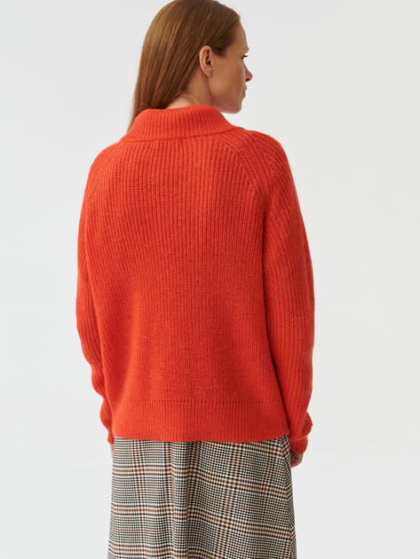 Sweter z golfem damski Tatuum SUZI T2319.090 XXL Czerwony (5900142274411) - obraz 2