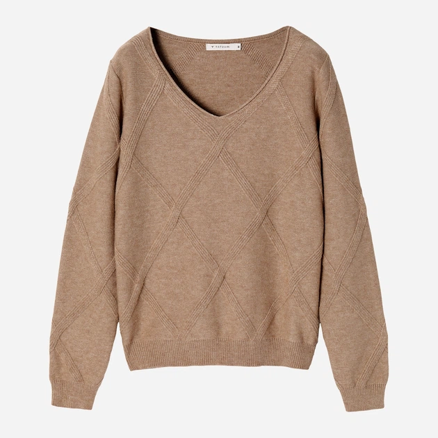 Пуловер жіночий Tatuum BUMO T2316.092 S Бежевий (5900142264764) - зображення 4