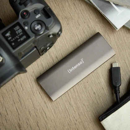 Накопитель SSD 1TB Intenso Professional Portable USB 3.1 Коричневый (3825460) - изображение 5