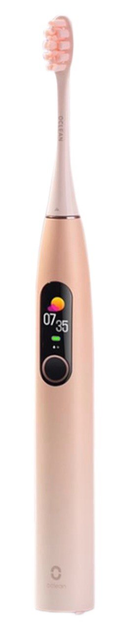 Електрична зубна щітка Oclean X Pro Рожевий (E.AA00137) - зображення 1