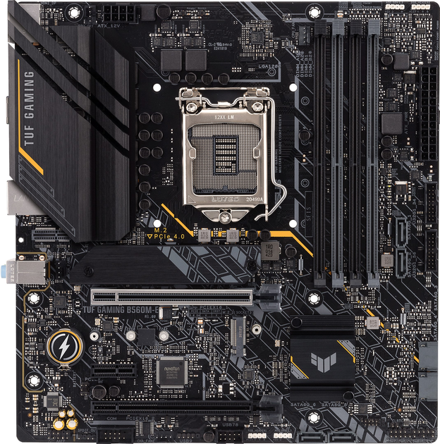 Płyta główna ASUS TUF GAMING B560M-E (s1200, Intel B560, PCI-Ex16) - obraz 1
