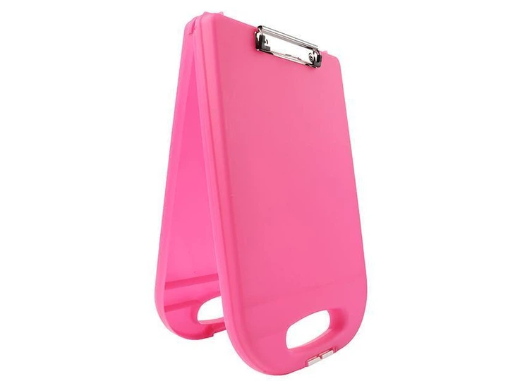 Папка-кейс Dexas Clipcase-2 А4 с ручкой 40х25,5 розовый (2717-J225) - Фото 2 Папка-кейс Dexas Clipcase-2 А4 с ручкой 40х25,5 розовый (2717-J225) - изображение 2