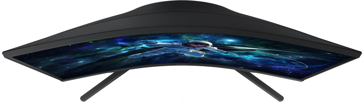 Монітор 27" Samsung Odyssey G5 S27CG550 Black (LS27CG550EIXCI) -- QHD 2K / VA 1000R / 165Hz / 1ms / HDR10 / FreeSync Premium / Low Input Lag / Black Equalizer - зображення 7