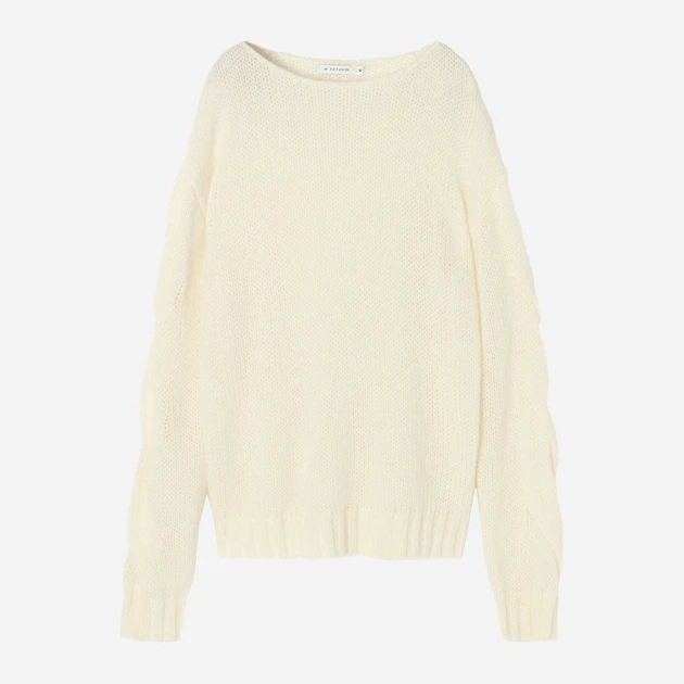 Джемпер жіночий Tatuum NOMO T2223.091 L Екрю (5900142191442) - зображення 6