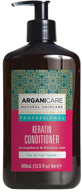 Odżywka do włosów Arganicare Keratin z keratyną 400 ml (7290114145107) - obraz 1