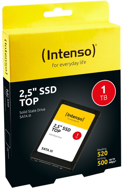 SSD диск Intenso Top Performance 1TB 2.5" SATA III MLC (3812460) - зображення 2