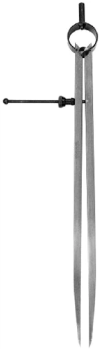  Cyrkiel znakujący YATO L= 300 mm z zaciskiem śrubowym YT-72108 (5906083031625) - obraz 3