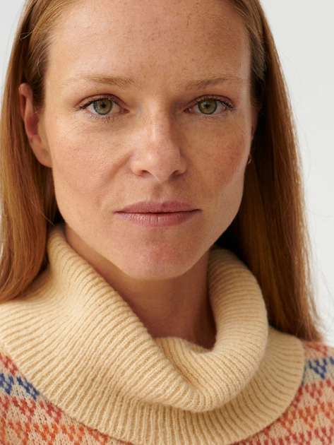 Sweter z golfem damski Tatuum ZAKARDO T2319.089 M Zólty (5900142276514) - obraz 4