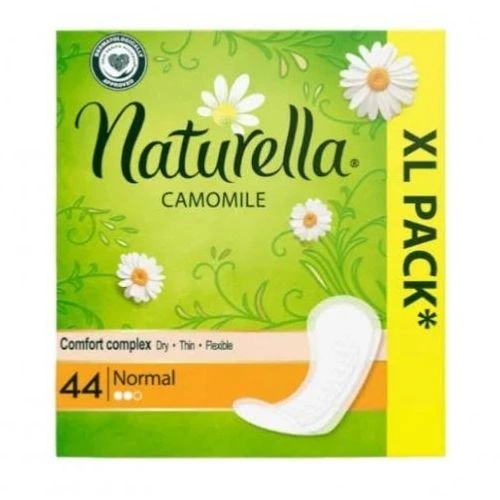 Щоденні прокладки Naturella Normal Camomile 44 шт. - Фото 1 Щоденні прокладки Naturella Normal Camomile 44 шт. - зображення 1