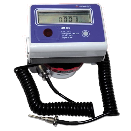Счетчик тепловый APATOR LQM - LLL - ELF 2.5 DN 20 - зображення 2
