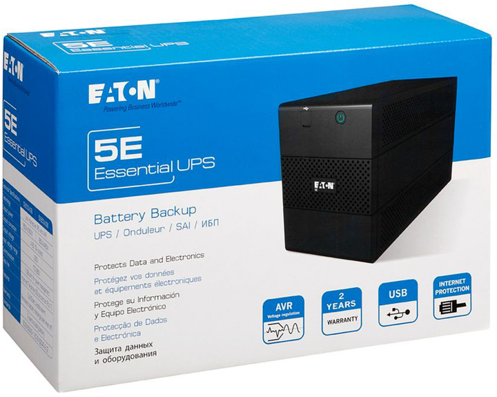 ДБЖ Eaton 5E 650VA, USB (5E650IUSB) - зображення 4