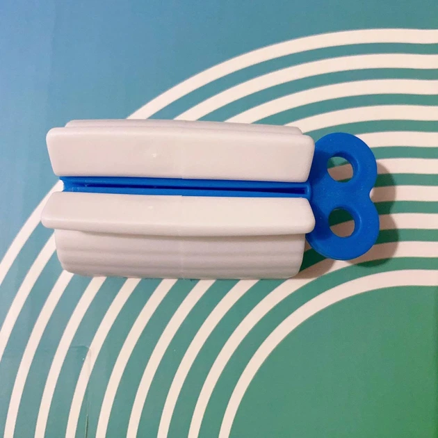 Дозатор витискач для зубної пасти Rolling Tube Blue - изображение 5