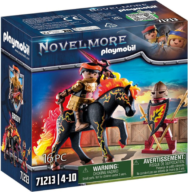 Набір фігурок Playmobil Novelmore Burnham Raiders Fire Knight (4008789712134) - зображення 1