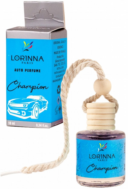 Zapach do samochodu Lorinna Champion 10 ml (8682923612571) - obraz 1