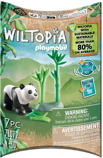 Набір фігурок Playmobil Wiltopia Baby Panda (4008789710727) - зображення 1