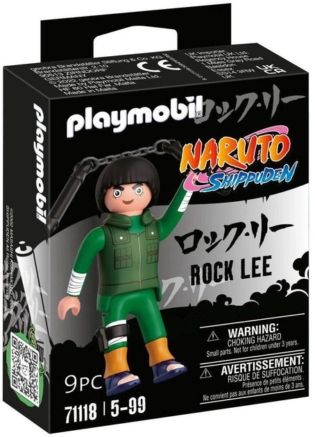 Figurka Playmobil Naruto Shippuden Rock Lee 7.5 cm (4008789711182) - obraz 1