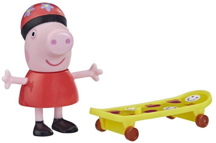 Фігурка Hasbro Peppa Pig and Skateboard 6 см (5010994120825) - зображення 2