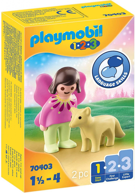 Набір фігурок Playmobil Fairy Friend with Fox (4008789704030) - зображення 1