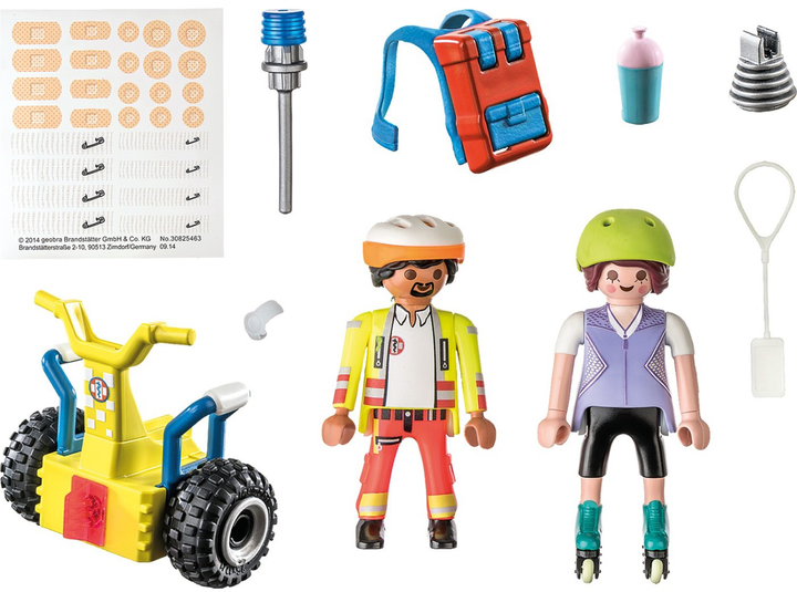Zestaw figurek Playmobil City Life Rescue Balance Racer Starter (4008789712578) - obraz 3