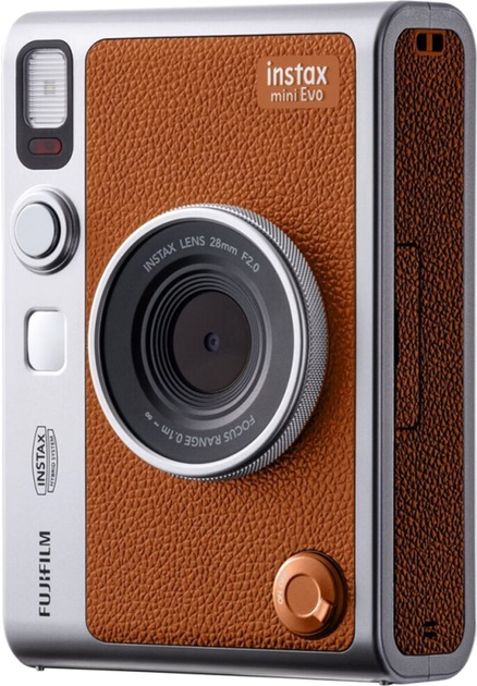 Камера миттєвої зйомки Fujifilm Instax Mini EVO Brown (16812508) - зображення 4