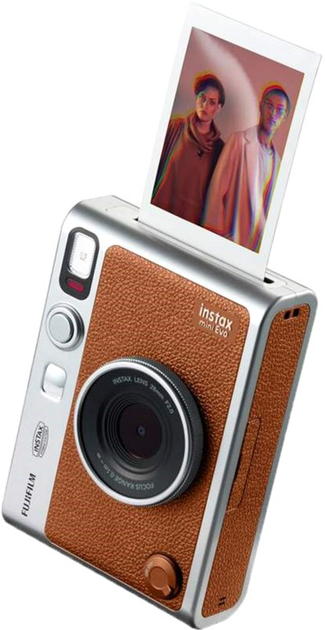 Камера миттєвої зйомки Fujifilm Instax Mini EVO Brown (16812508) - зображення 7