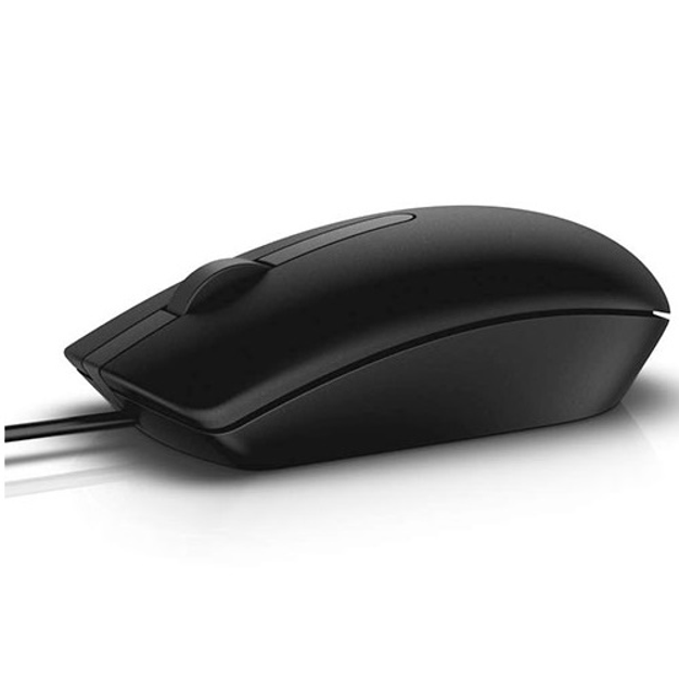 Мышка оптическая DELL MS116 570-AAIR проводная USB 1000dpi 2кн Black ...
