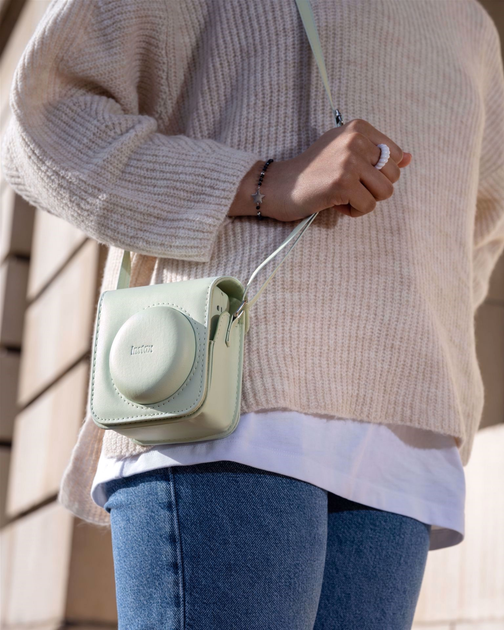Чохол для камери Fujifilm Instax Mini 12 Case Mint Green (8720094751955) - зображення 4