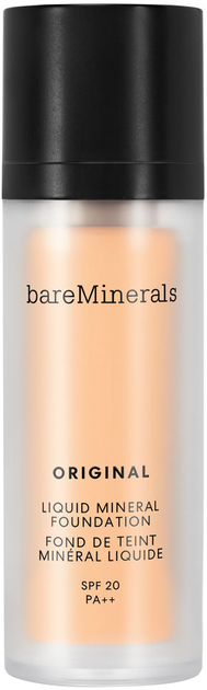 Тональний крем для обличчя bareMinerals Original Liquid Mineral Foundation SPF20 рідкий мінеральний 11 Soft Medium 30 мл (98132576869) - зображення 1