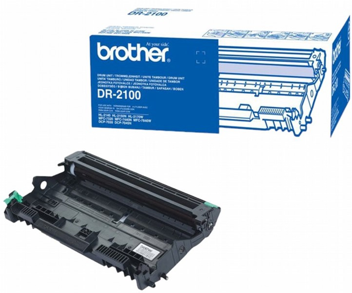 Тонер-барабан Brother DR-2100 Black (4977766654166) - зображення 1