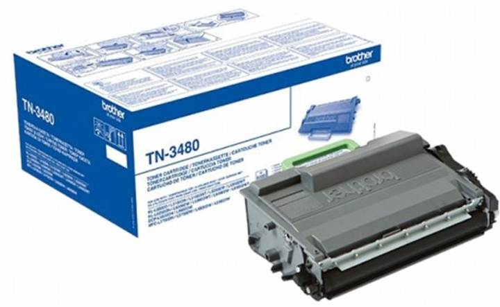 Toner Brother TN-3480 Black (4977766755658) - obraz 1