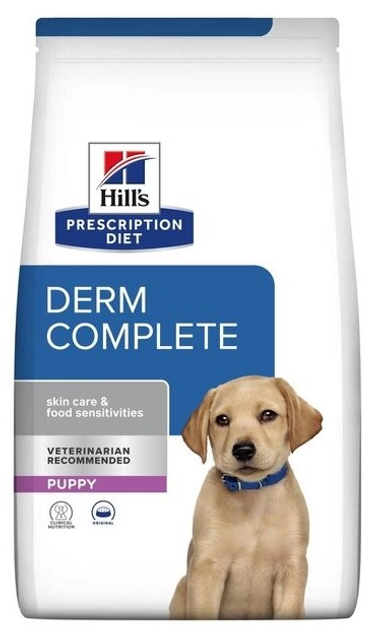 Sucha karma dla szczeniąt HILL'S PD Derm Complete Puppy Hipoalergiczny 4 kg (0052742060811) - obraz 1