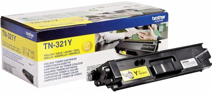 Toner Brother TN-321Y Yellow (4977766735001) - obraz 1