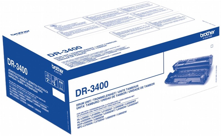 Toner bęben Brother DR-3400 Black (4977766755757) - obraz 2