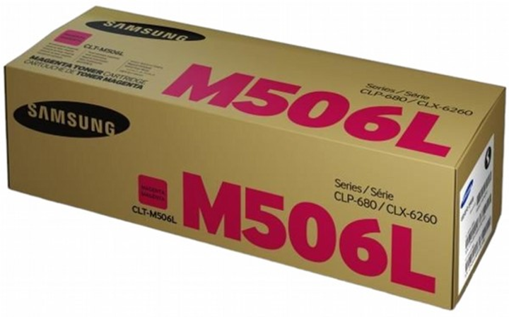 Toner Samsung CLT-M506L Magenta (191628429189) - obraz 1