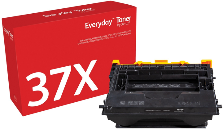 Toner Xerox Everyday do HP 37X Black (95205894691) - obraz 1
