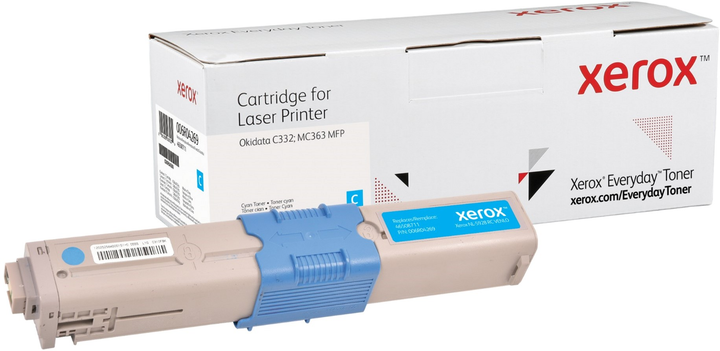 Toner Xerox Everyday do OKI C332dn Cyan (95205067279) - obraz 1