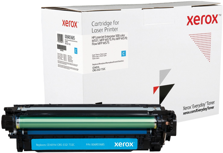 Тонер-картридж Xerox Everyday для HP 507A Cyan (95205894233) - зображення 1