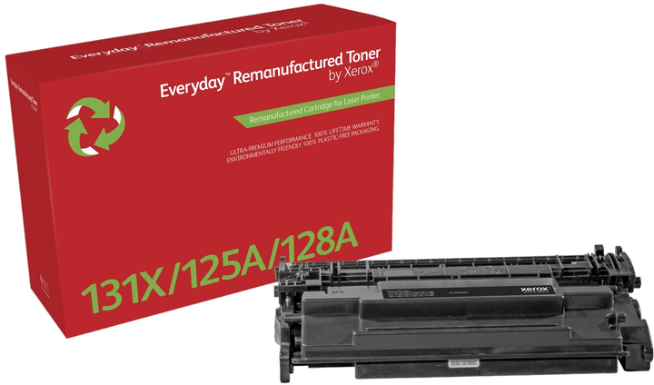 Toner cartridge Xerox Everyday do HP 131X/125A/128A Black (95205593921) - obraz 1
