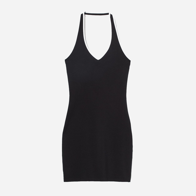 Платье мини летнее женское H&M 9665574ral L Черное (PS2030000285525) - изображение 1