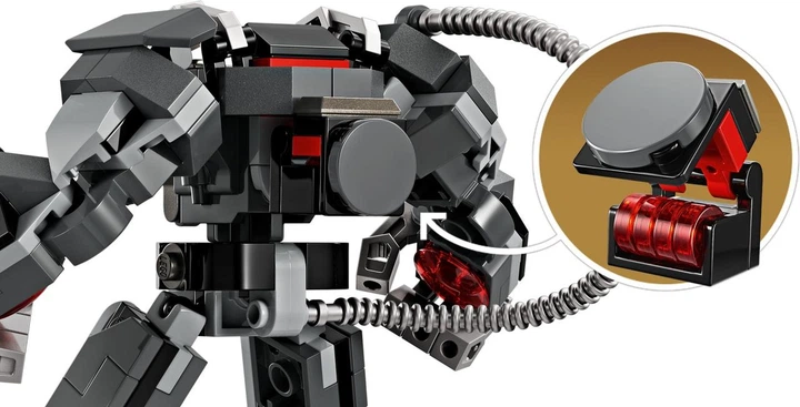 こーじ Конструктор LEGO Marvel 76277 Mechaniczna zbroja War Machine
